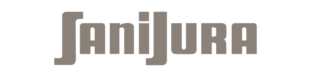 Logo Sanijura, partenaire salles de bains et accessoires sanitaires