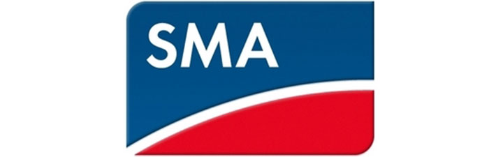 Logo SMA, partenaire onduleurs solaires